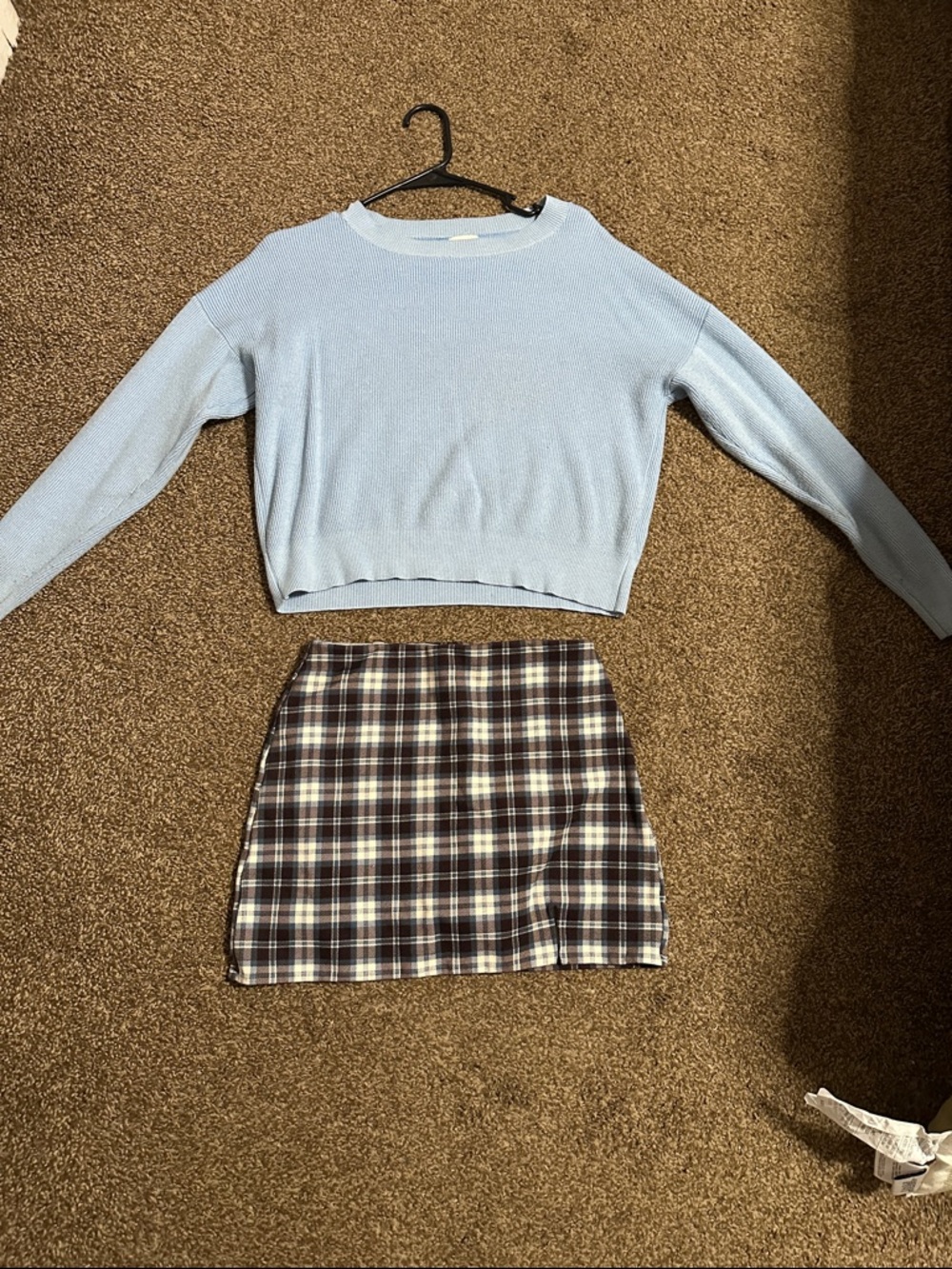 Sweater skirt Outfit XS
